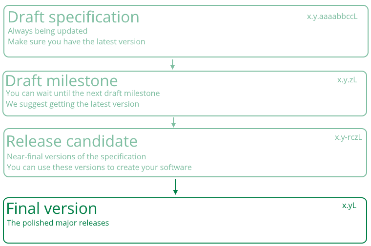 The SFe development process.